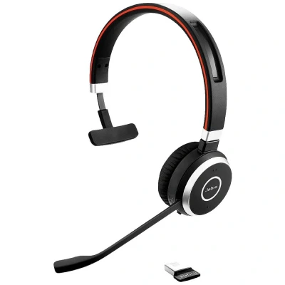 Afbeelding van Jabra Evolve 65 Headset Bedraad en draadloos Hoofdband Oproepen/muziek USB Type A Bluetooth Oplaadho