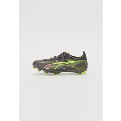 Afbeelding van PUMA Unisex Ultra 5 Match FG voetbalschoen, mat verouderd zilver geel alarm zilver, 6 UK, Matte Aged Silver Yellow Alert Silver, 39 EU