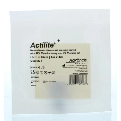 Afbeelding van Advancis Actilite Manuka Non Adhesive 10 X 10, 1 stuks