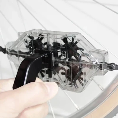 Afbeelding van Flowter® Chainwash Fietsketting reiniger Apparaat Fietskettingreiniger met borstels om een ketting te reinigen