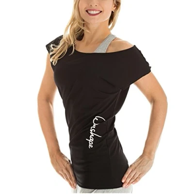 Afbeelding van Winshape Tshirt print, Dames, Maat: Medium, Black
