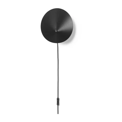 Afbeelding van ferm LIVING Arum Wandlamp Scone Black