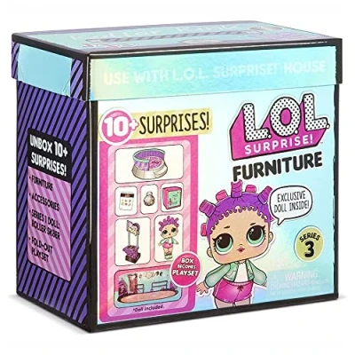 Afbeelding van L.O.L. Surprise! Meubels met Roller Sk8er pop!