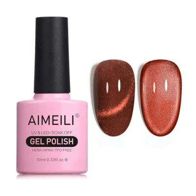 Afbeelding van AIMEILI Hema Free Cat Eye Gel Nagellak UV LED Gellack Soak Off Vegan Cruelty Polish 10ml (732)