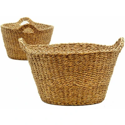Afbeelding van Mand Met handvatten Bruin 45 L 43 x 26 37 cm (6 Stuks)