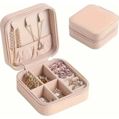Afbeelding van ShineVive Sieradendoosje Roze 10x10x5 cm
