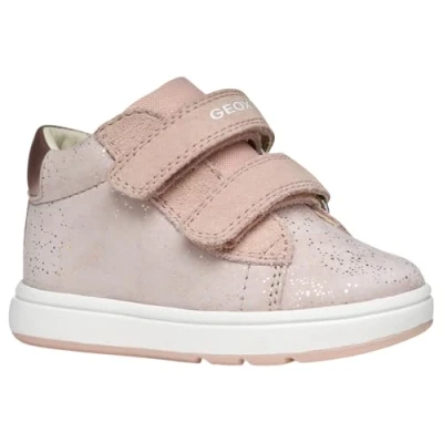 Afbeelding van Geox Babyschoenen voor kinderen, Maat: 22, Light rose Leer en textiel