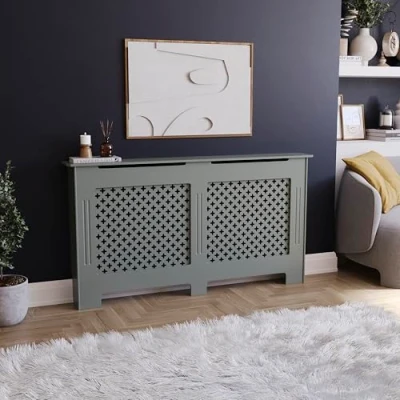 Afbeelding van Vida Designs Commodes en dressoirs, vezelplaat met gemiddelde dichtheid, grijs, groot