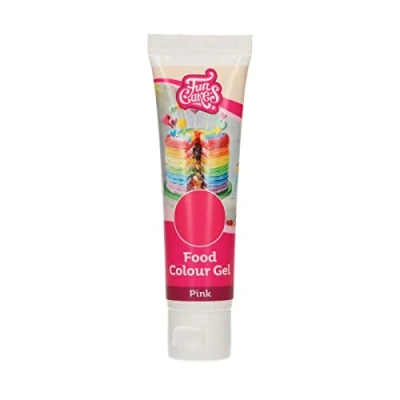 Afbeelding van FunCakes Voedingskleurstof Gel Roze 30g