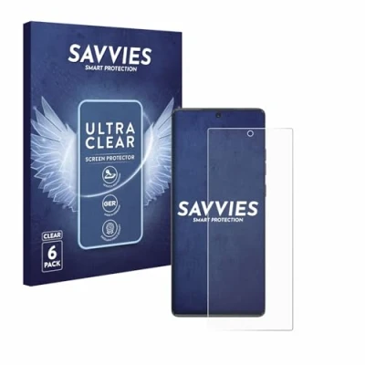 Afbeelding van Savvies (6 Stuks) Schermbeschermer voor Motorola Moto G85 Screen Protector Ultra Transparant