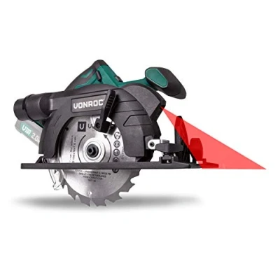 Afbeelding van VONROC Cirkelzaag 20V 150mm Excl. accu en sneloplader