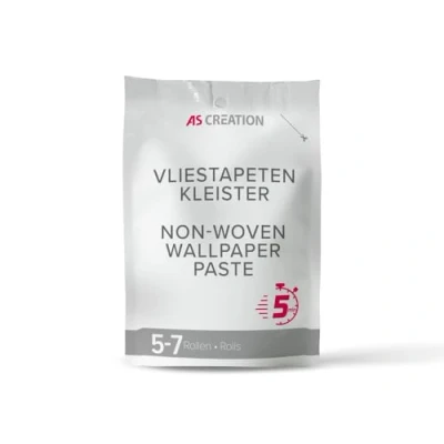 Afbeelding van A.S. Création Vliesbehanglijm krachtige behanglijm voor ongeveer 5 7 rollen vliesbehang zuinige, vlekkeloze 1 x 200g