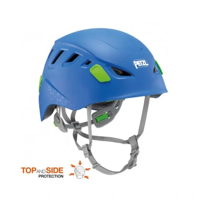Afbeelding van Petzl Picchu lichte en comfortabele kinderhelm blauw