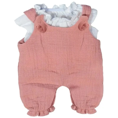 Afbeelding van MINILAND Salopette En Blouse 32cm.