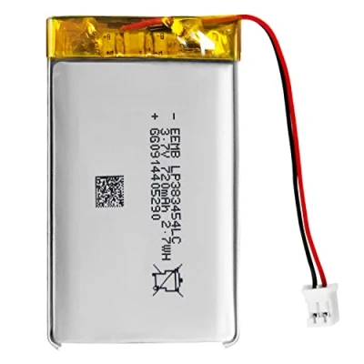 Afbeelding van EEMB lithium polymeerbatterij 3,7 V 720mAh 383454 Lipo oplaadbare batterij met draad JST connector bevestig de polariteit van het apparaat en voor aankoop