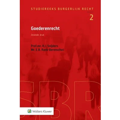 Afbeelding van 9789013163964 Goederenrecht