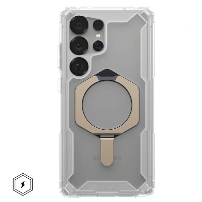 Afbeelding van Samsung Galaxy S25 Ultra MagSafe Hoesje Kunststof UAG Hardcase/Backcover Transparant Telefoonhoesje Shockproof/Valbescherming
