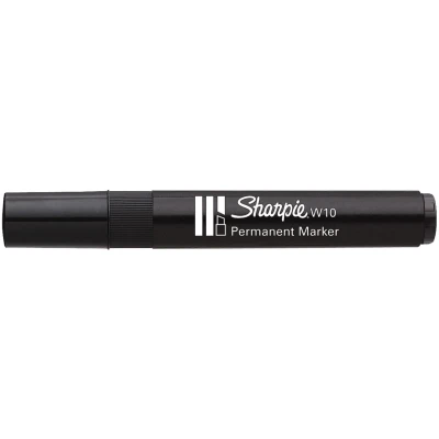 Afbeelding van Paper Mate permanent marker W10 zwart 12 stuks
