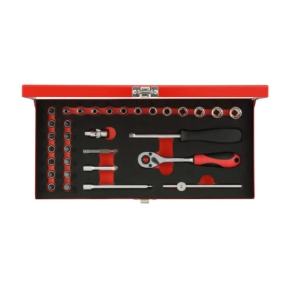 Afbeelding van Gedore RED R49004033 Dopsleutelset 1/4 4 13 mm 32 Delig