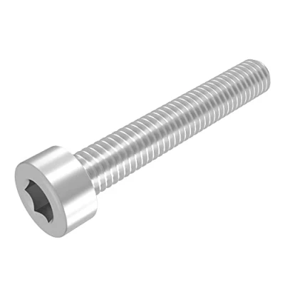 Afbeelding van SECCARO Cilinderschroef M8 x 50 mm, roestvrij staal VA V2A A2, DIN 912 / ISO 4762, binnenzeskant, volledige schroefdraad, 20 stuks