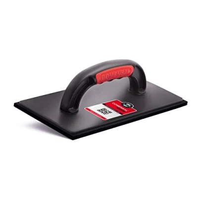 Afbeelding van COMENSAL® Raspplank, kunststof voegtroffel celrubber poetsplank rubberen troffel professionele voegplank voor tegelleggers ergonomische greep voegen Made in EU 280 x 140 mm
