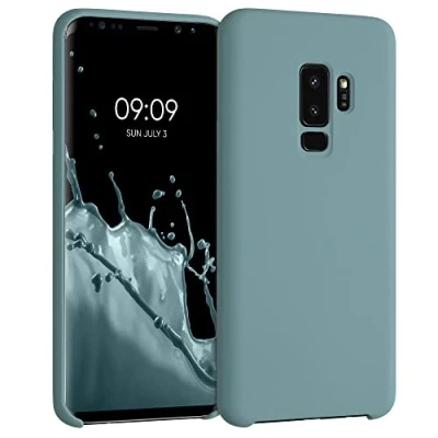 Afbeelding van kwmobile telefoonhoesje compatibel met Samsung Galaxy S9 Plus hoesje Zachte case voor smartphone Back cover in Arctische nacht