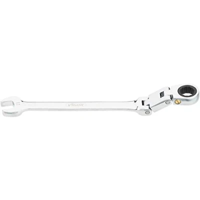 Afbeelding van Vigor V6752 11 Ringratelsteeksleutel met scharnier mm