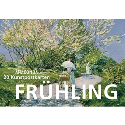 Afbeelding van Postkarten Set Frühling: 20 Kunstpostkarten aus hochwertigem Karton. ca. 0,25 pro Karte: 17