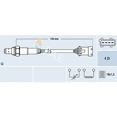 Afbeelding van Fae Lambda sonde 77280