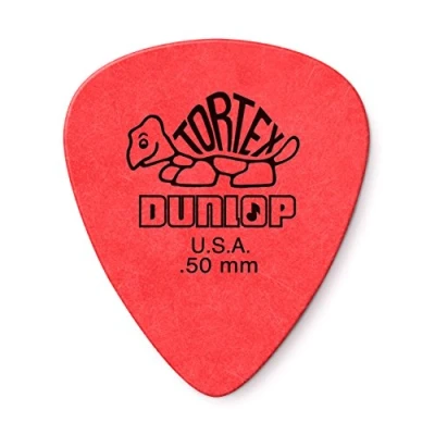 Afbeelding van Dunlop Tortex Standard .50 Plectrum 12 Pack rood Plectra