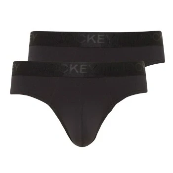 Afbeelding van Jockey 2ER PACK Slip, Heren, Maat: Small, Schwarz