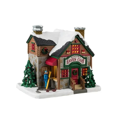 Afbeelding van Lemax Winter&#039;s Haven Café + 4,5 Volt Adapter U