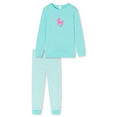 Afbeelding van Schiesser SET Pyjama voor kinderen, Maat: 128, Türkis
