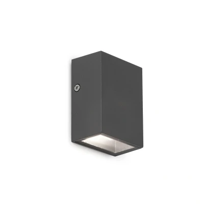 Afbeelding van Faro Lighting Canon LED Buitenmuurlamp Donkergrijs IP44