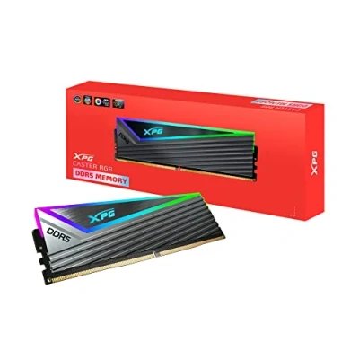 Afbeelding van ADATA CASTER RGB DDR5 DRAM MODULE 6000MHz 16GB CL40 40 RGB, Zwart, AX5U6000C4016G CCARGY