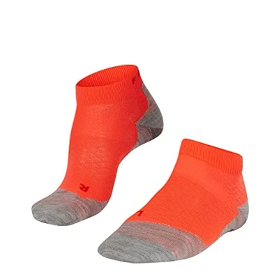 Afbeelding van FALKE RU5 Race Short dames running sokken neon rood (neon red) Maat: 39 40