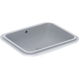 Afbeelding van Geberit VariForm onderbouwwastafel rechthoekig wit KeraTect (58 x 49