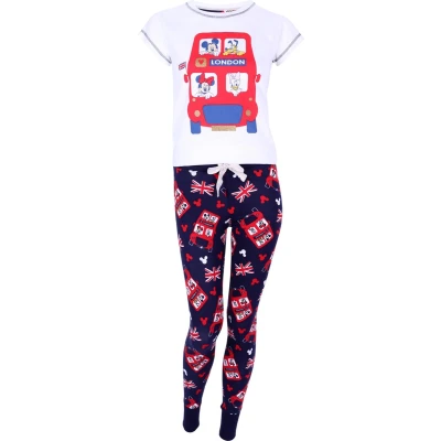 Afbeelding van DISNEY Mickey Mouse and Friends Kleurrijke Pyjama met Korte Mouwen / S