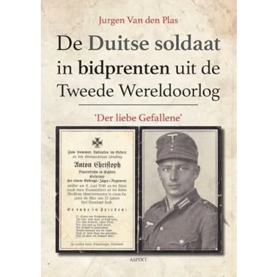 Afbeelding van de Duitse soldaat in bidprenten uit Tweede Wereldoorlog