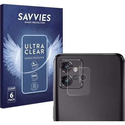 Afbeelding van Savvies Screenprotector voor Motorola Moto G32 (ALLEEN Camera Lens) Folie Beschermfolie transparant (6 Stuks)