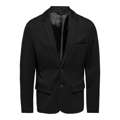 Afbeelding van ONLY &amp; SONS slim fit colbert ONSMARK zwart