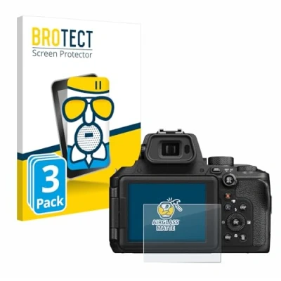 Afbeelding van BROTECT Screenprotector voor Nikon Coolpix P950 Folie Beschermfolie Beschermglas matte (3 Stuks)