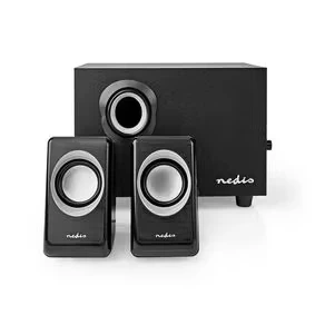 Afbeelding van Nedis PC Speaker CSPR10021BK Zwart Black