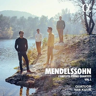 Afbeelding van Quatuor Van Kuijk Complete String Quartets, Vol. 1 (CD)