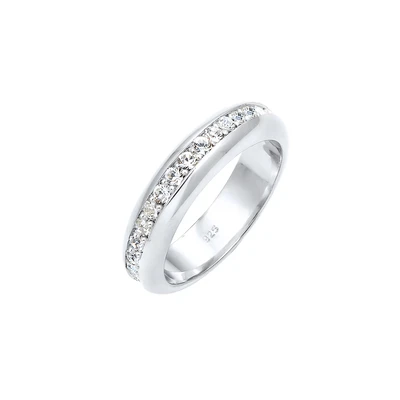 Afbeelding van Elli Classic Ring silvercoloured, Dames, Maat: 52, Silver coloured