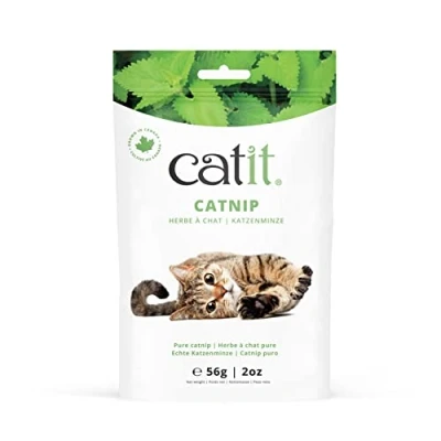 Afbeelding van Echte kattenkruid van gedroogde kattenkruidbladeren en bloemen Canadese kwaliteit, zak 56 g