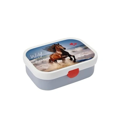 Afbeelding van Mepal Campus Lunchbox Wild Horse Print Lunchboxen &amp; Bekers