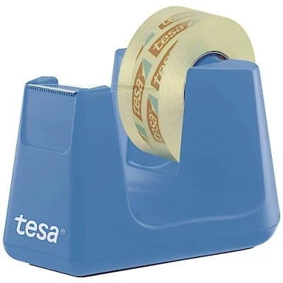 Afbeelding van tesa Easy Cut Smart + tesafilm transparent 53908 00000 00 Cyaan (l x b) 33 m 19 mm 1 set(s)