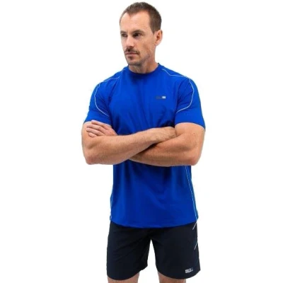 Afbeelding van Sjeng Sports Man Tee Brayen (Blue Neon) Heren
