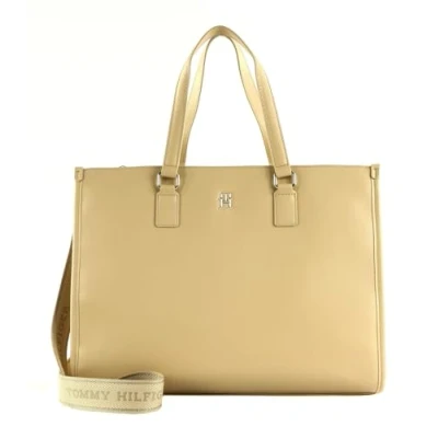 Afbeelding van Tommy Hilfiger Monotype TOTE Handtas, Dames, Maat: One Size, Harvest wheat